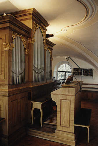 Orgel Unlingen Prospekt